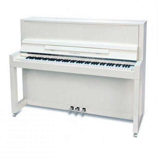 Feurich Klavier Mod. 115 - Premiere in Weiß Chrom