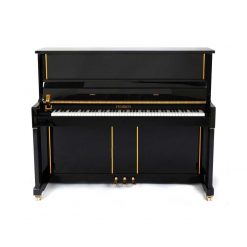 Feurich Piano Mod 125 - Design in Schwarz Messing