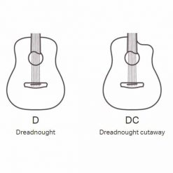 Dowina Puella Westerngitarre Shapes