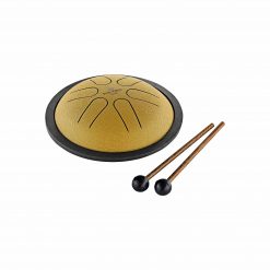 Meinl MSTD2NB Mini Steel Tongue Drum in Gold