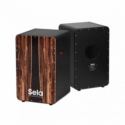 Sela Casela Pro Cajon Schwarz Dunkle Nuss