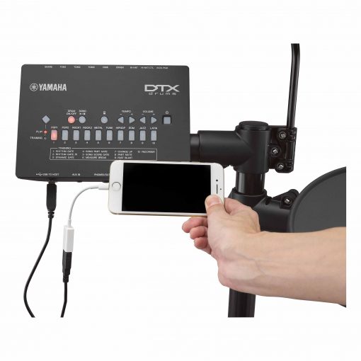 Yamaha DTX402K E-Drum Set App mit Smartphone nutzen