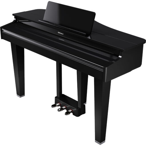 Roland GP3 Flügel-Digitalpiano mit Deckel geschlossen