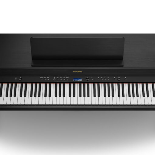 Roland E-Piano HP704 in der Farbe Charcoal Black Tastatur