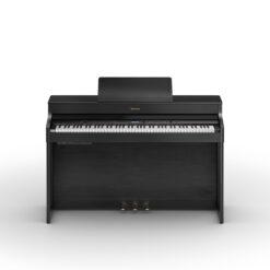 Roland E-Piano HP704 in der Farbe Charcoal Black Tastatur vorne