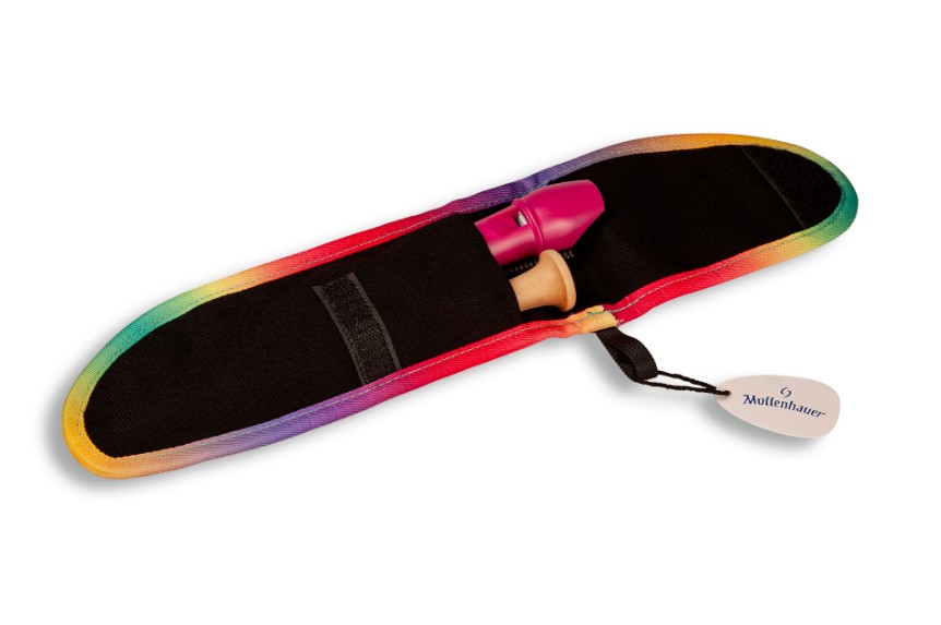 Blockflöte Fipple Tere in Beere Deutsche Griffweise Einzelloch mit Tasche